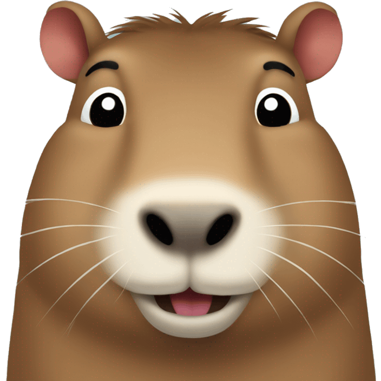 capybara smile emoji