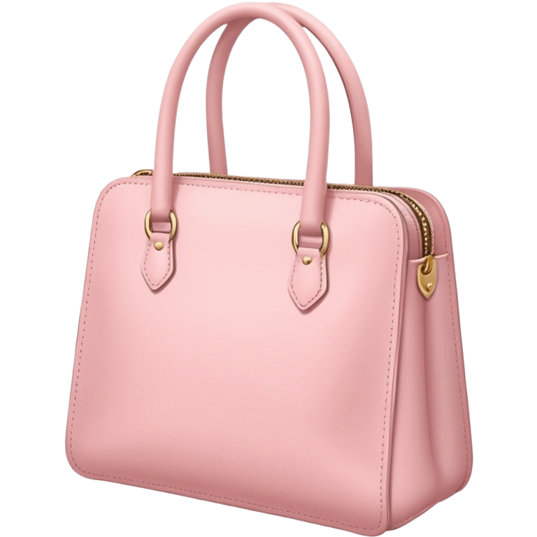 Lv light pink bag emoji