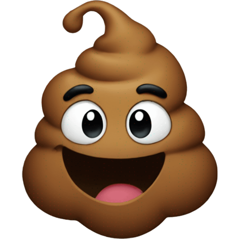 poop happy emoji