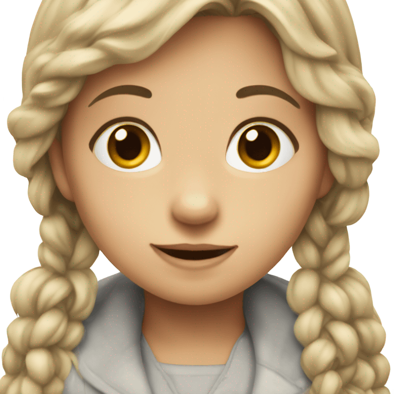 Ein Mädchen  emoji