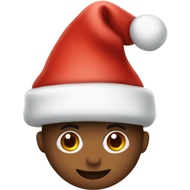 Christmas hat emoji