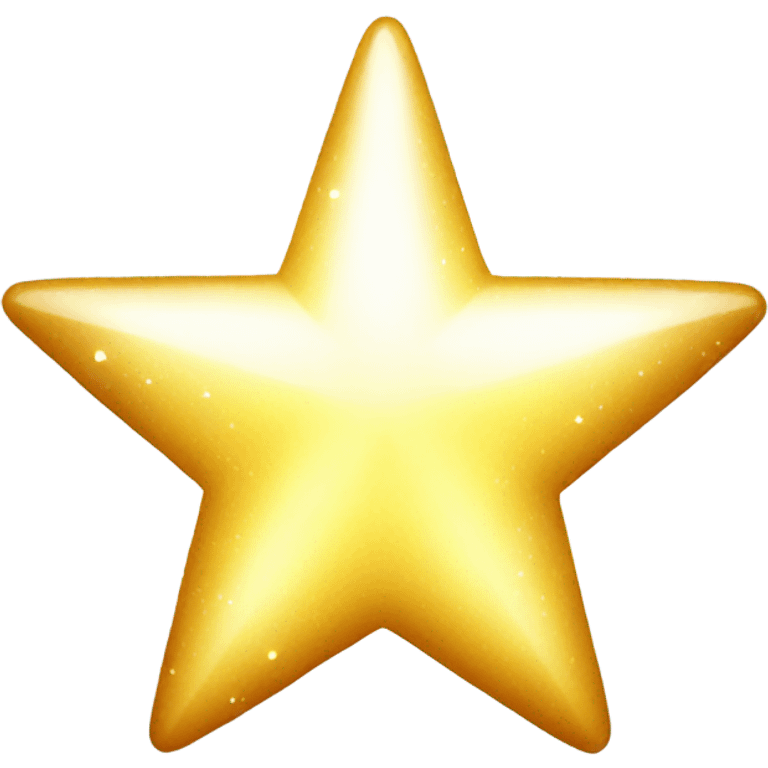 Shiny star emoji