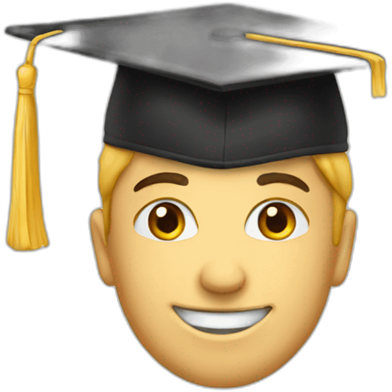 Student cap emoji