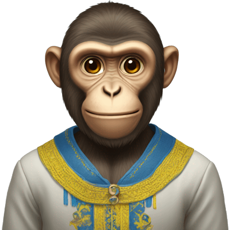 Ukrainian-Monkey emoji