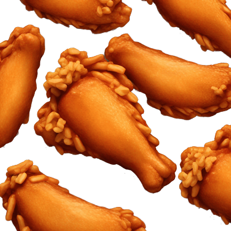 Hot chicken wings emoji