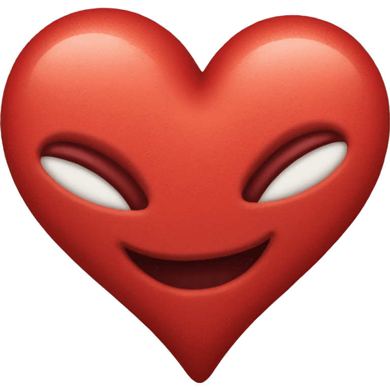 Upside down Red heart emoji