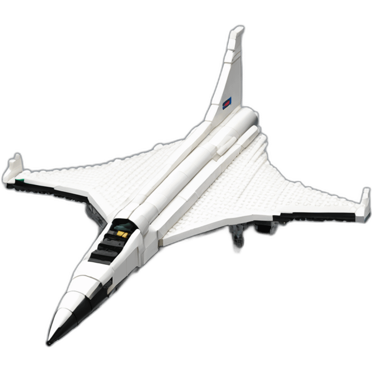 Concorde lego emoji