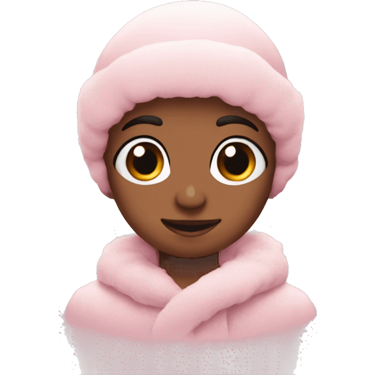 baby pink snow emoji