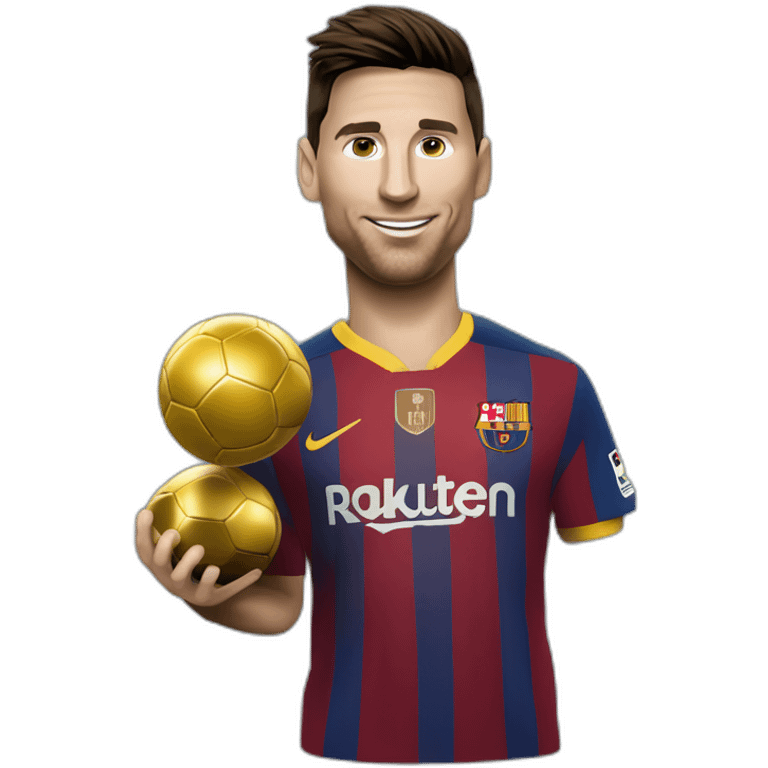 Messi-sur-Ronaldo-avec-le-ballon-d’or emoji