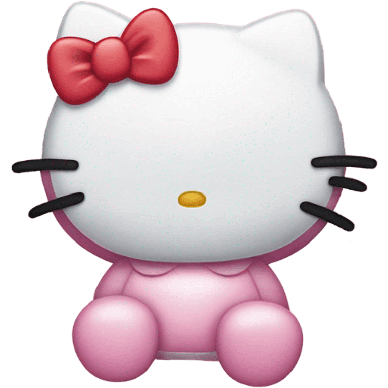 Hello kitty crying emoji