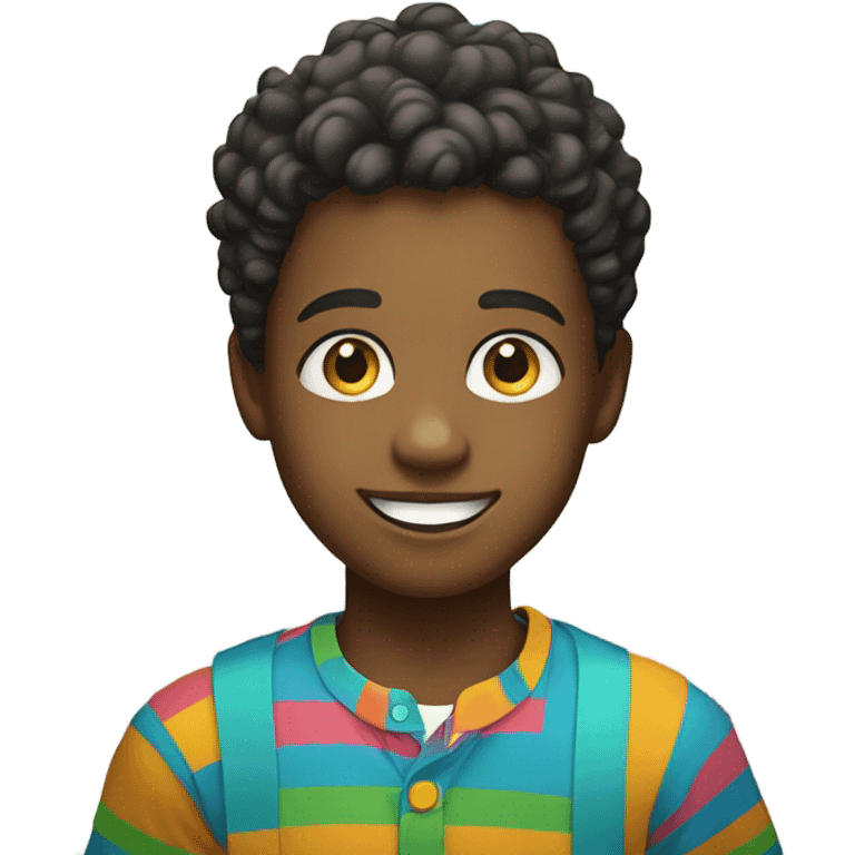 black boy emoji