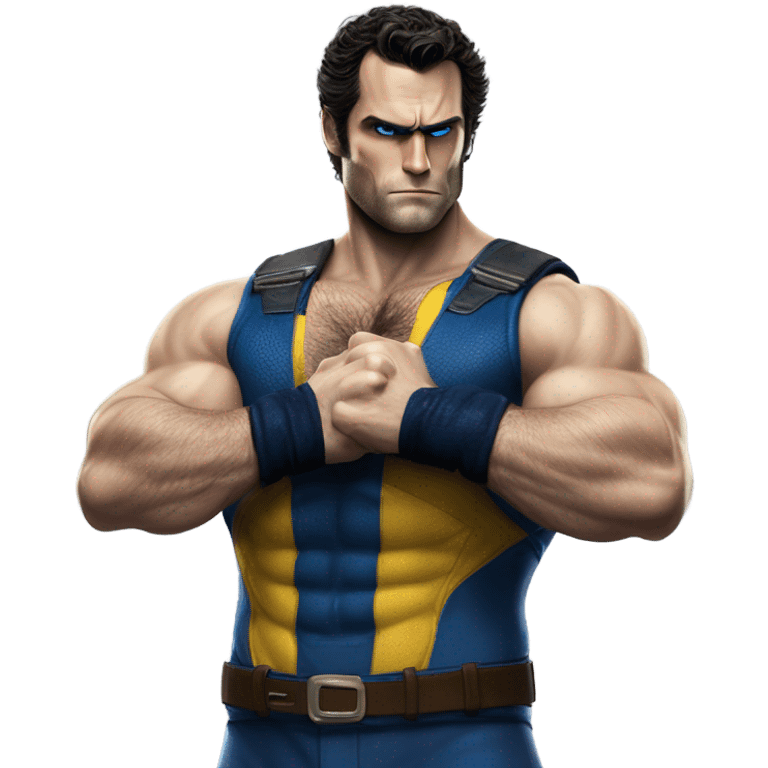 Henry Cavill as Wolverine  emoji