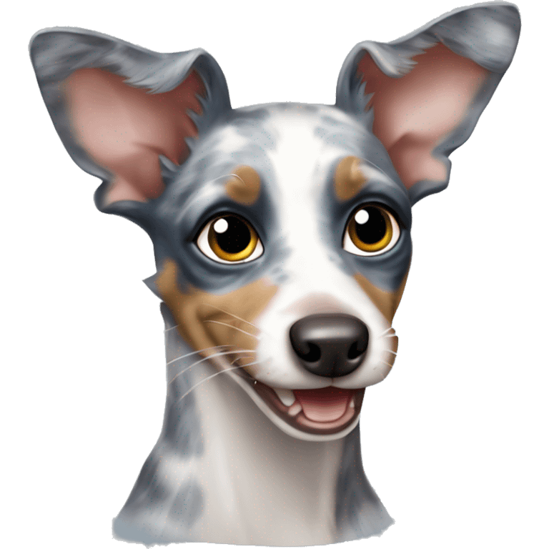 prague ratter blue merle emoji