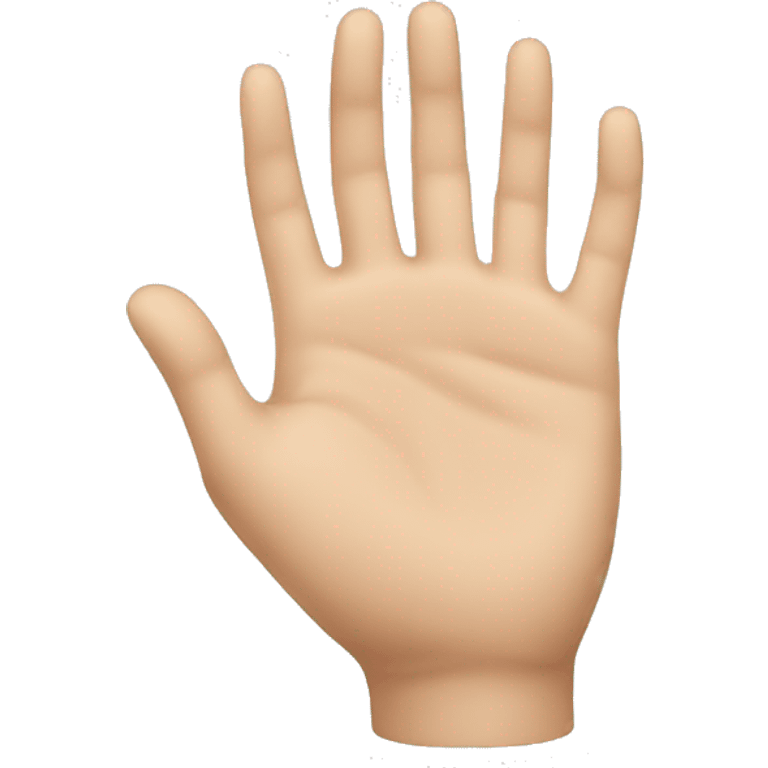 Hand emoji