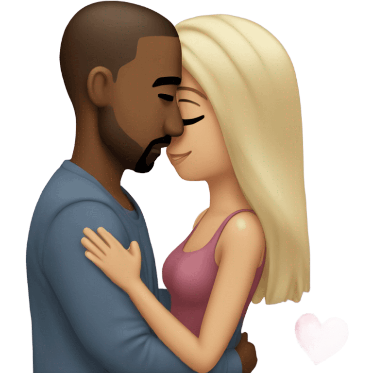 Kanye west being romantic  emoji