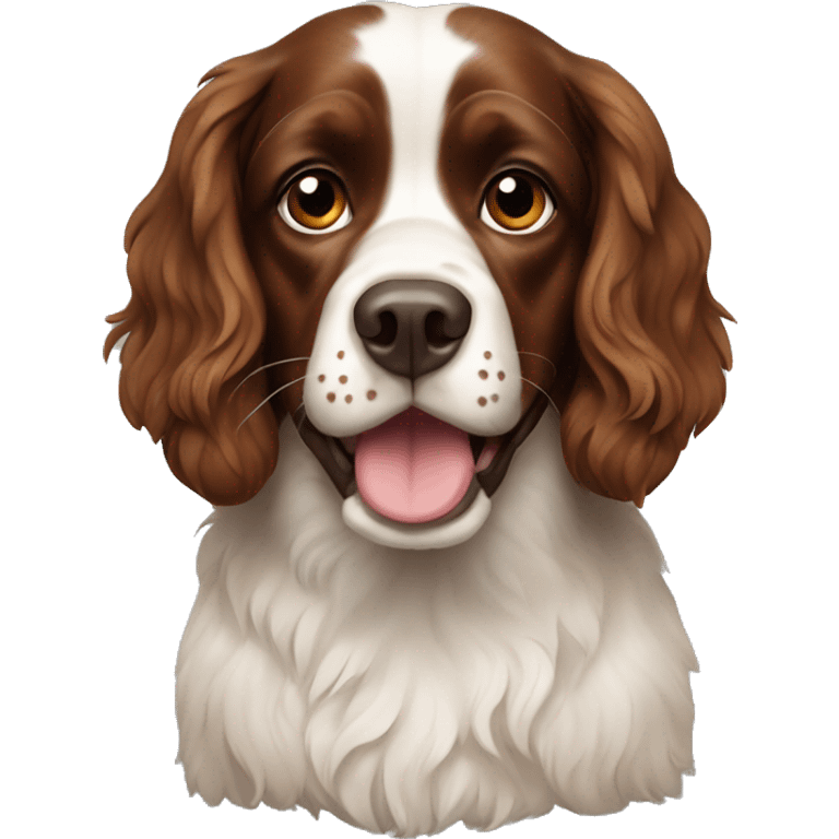 french britanny spaniel dog emoji