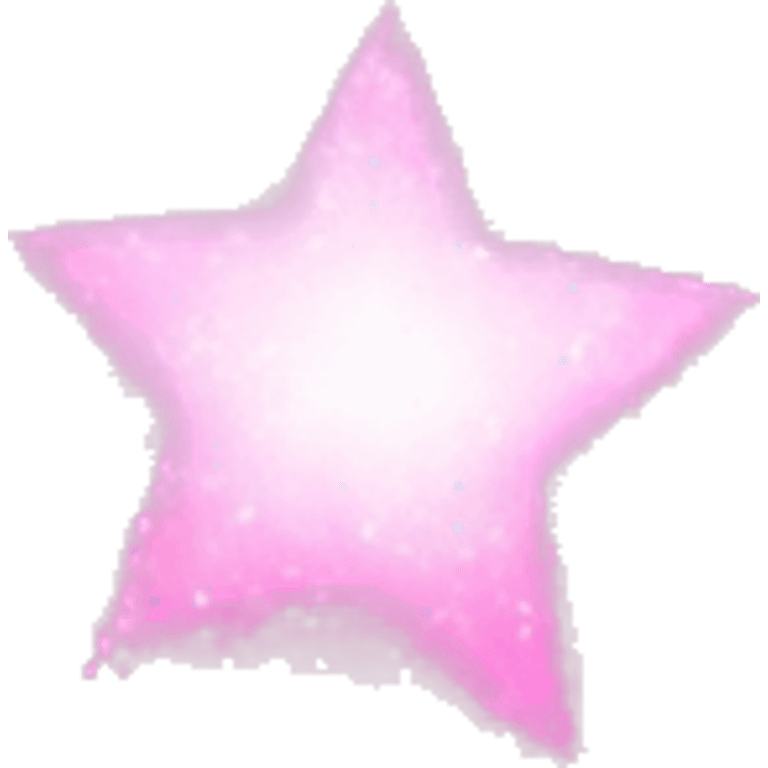 Three pink sparkles emoji