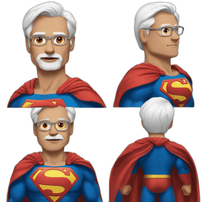 Modi superman emoji