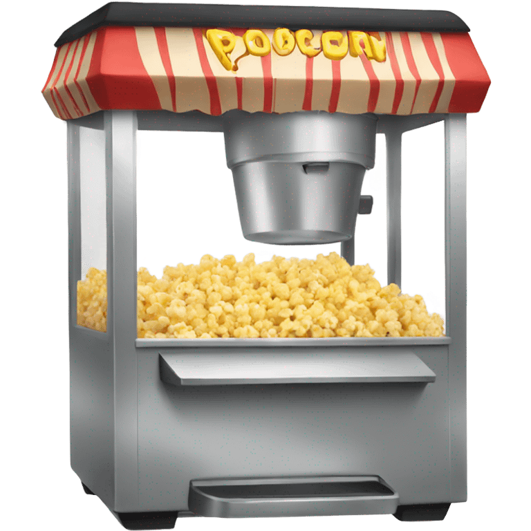 Popcorn machine emoji