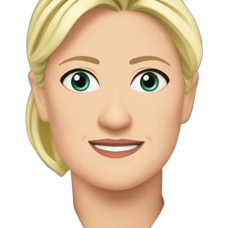 Marine Le Pen politique emoji