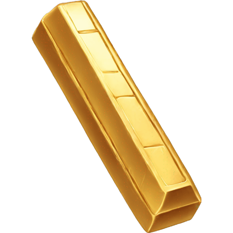 Golden bar emoji