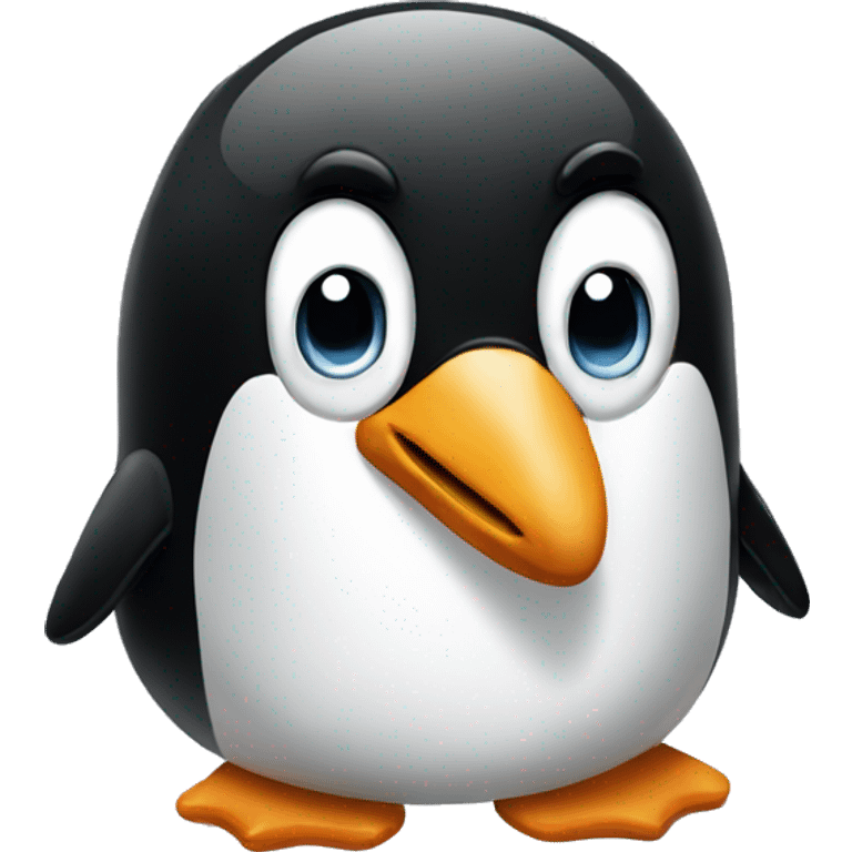 penguin computer emoji