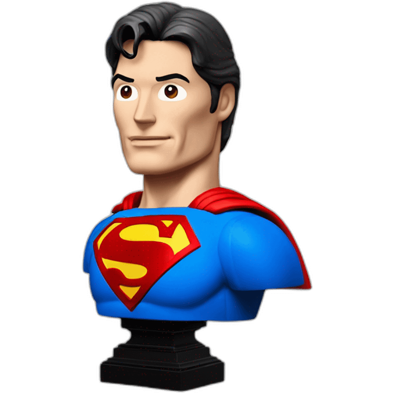 Christopher reeve superman bust emoji