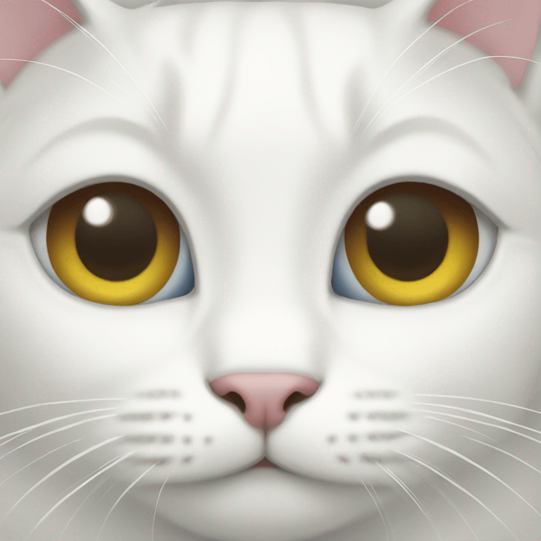 white cats emoji