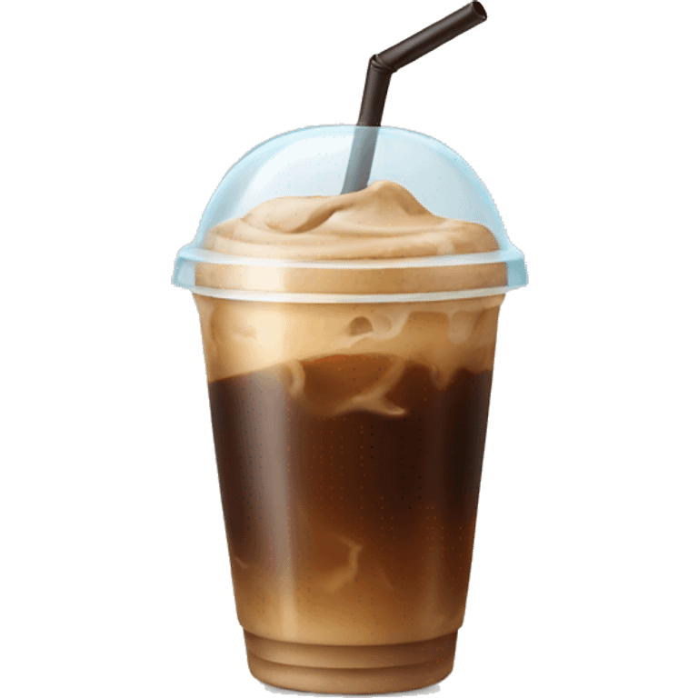 Iced coffee emoji