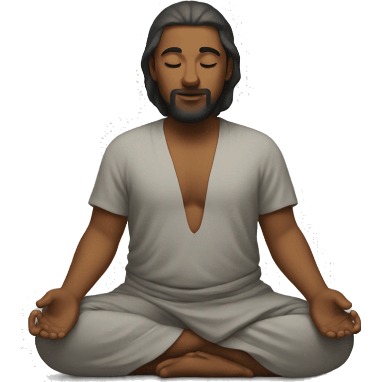 Meditation  emoji