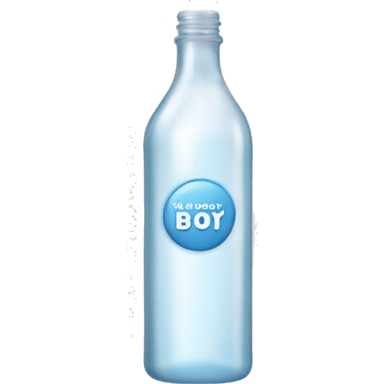 A bottle of baby oil. A oil for baby’s skin emoji