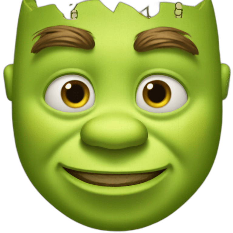 Shrek in math emoji