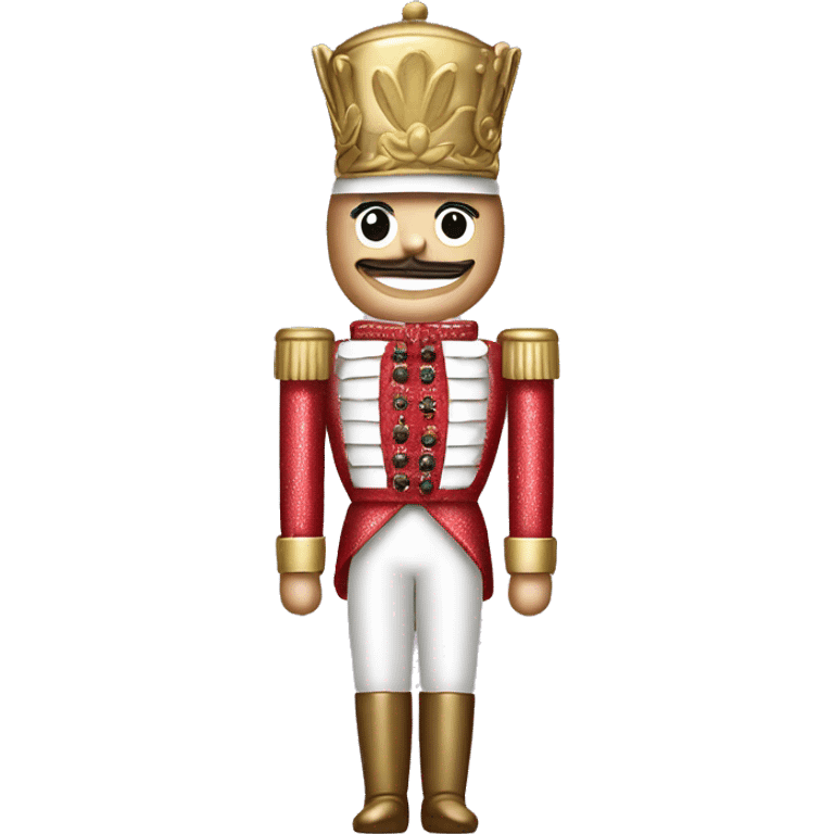 Glittery Nutcracker emoji