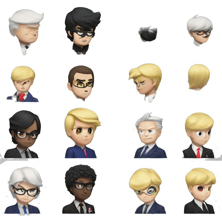 Donald Trump Persona 5 emoji