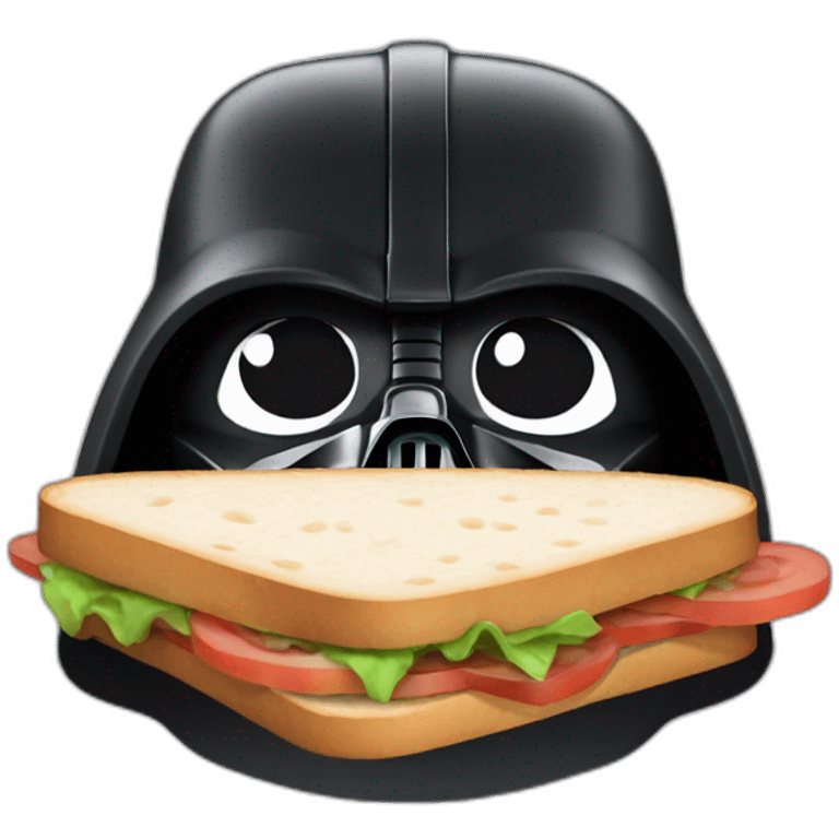 Dark-Vador-qui-mange-un-sandwich emoji