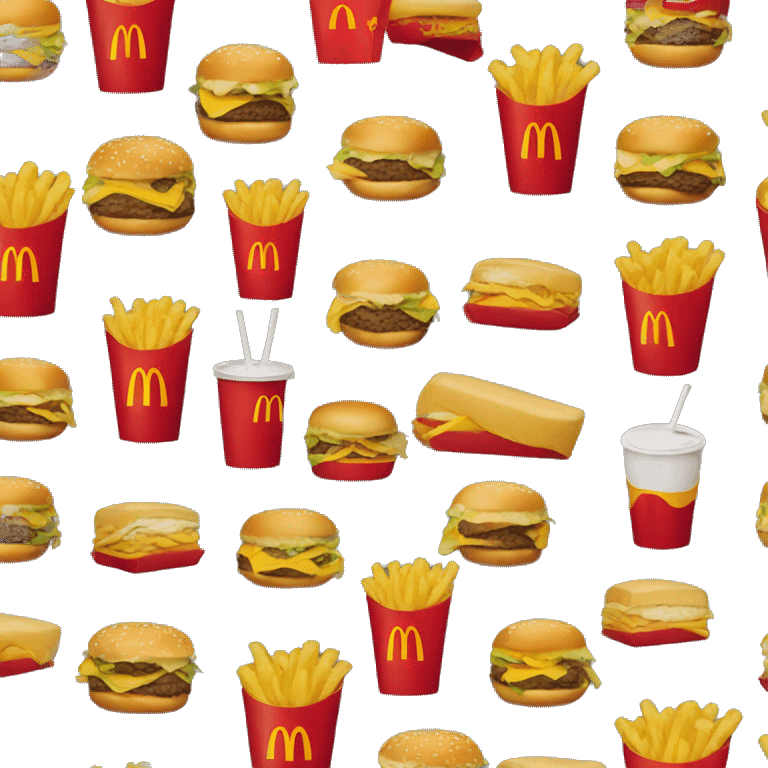 mcdonald's emoji emoji