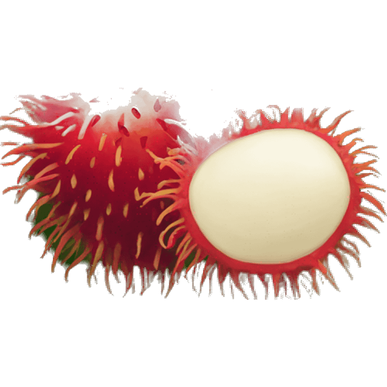 Rambutan emoji