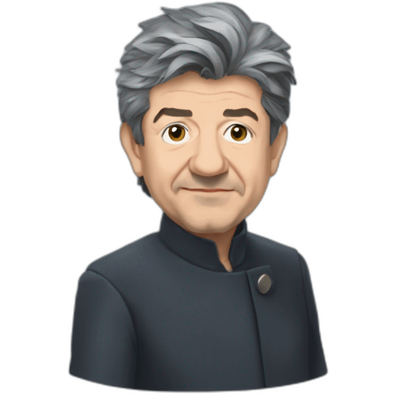 Jean Luc Mélenchon as a pokémon dressor emoji