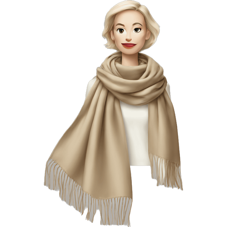  Beige scarf Prada  emoji