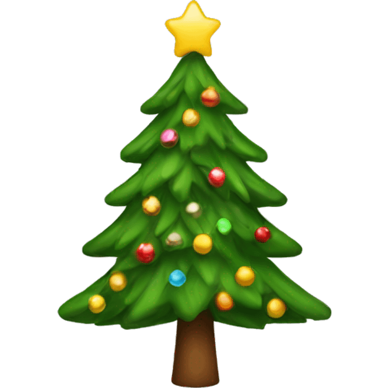 modern christmas tree emoji