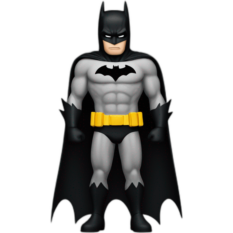 Batman standing position emoji