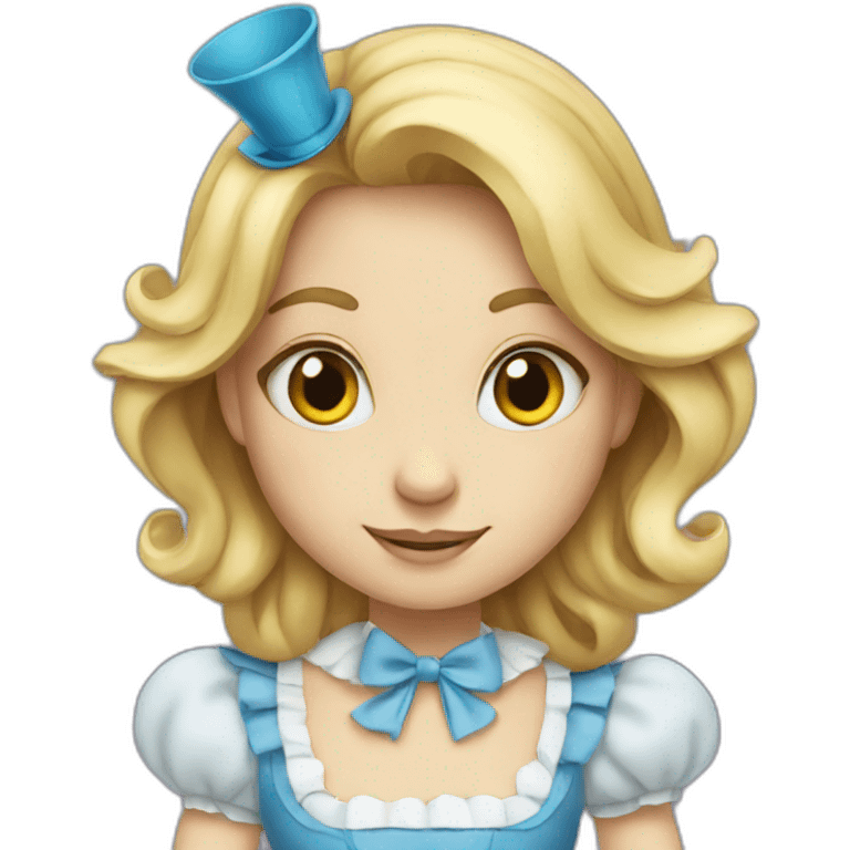 Alice in wonderland emoji