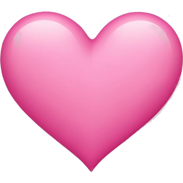 Pink heart emoji