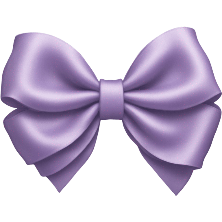 lavender bow emoji