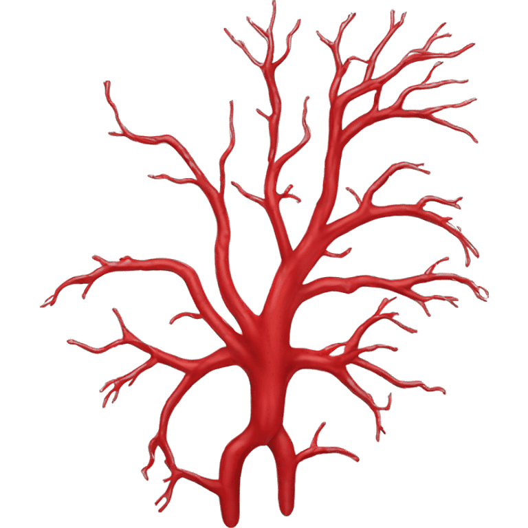 red blood vessels emoji