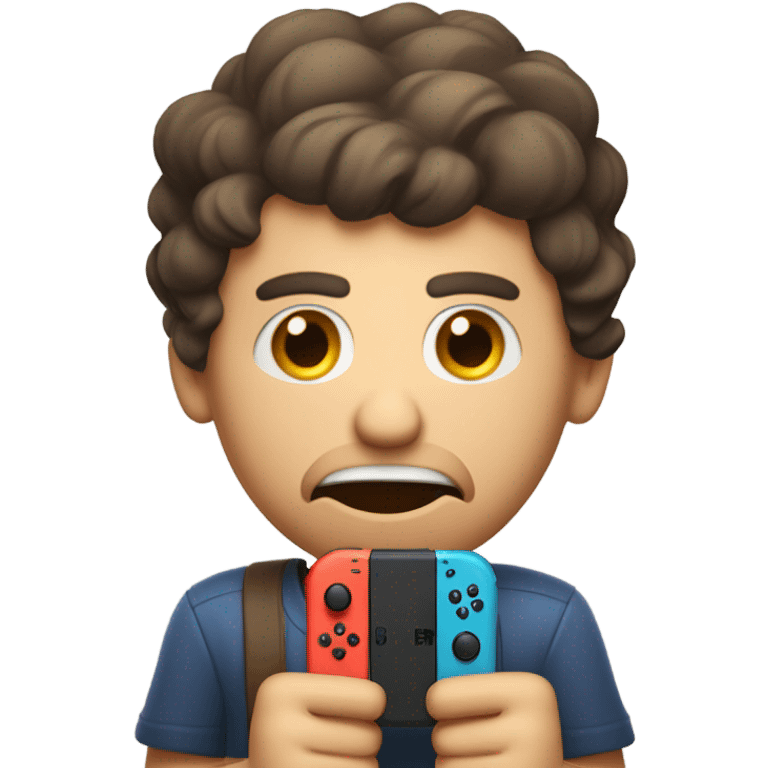 Mad at Nintendo switch emoji