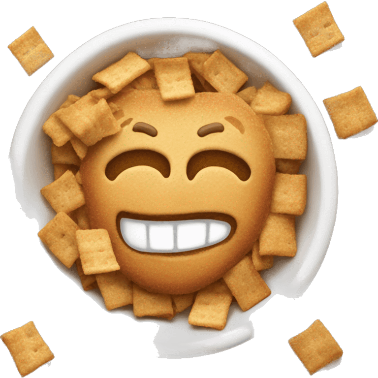 Don’t with Cinnamon Toast Crunch cereal on top emoji