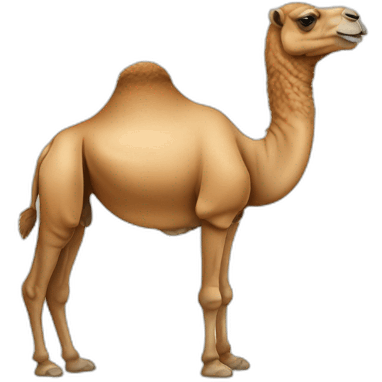 camel full body emoji