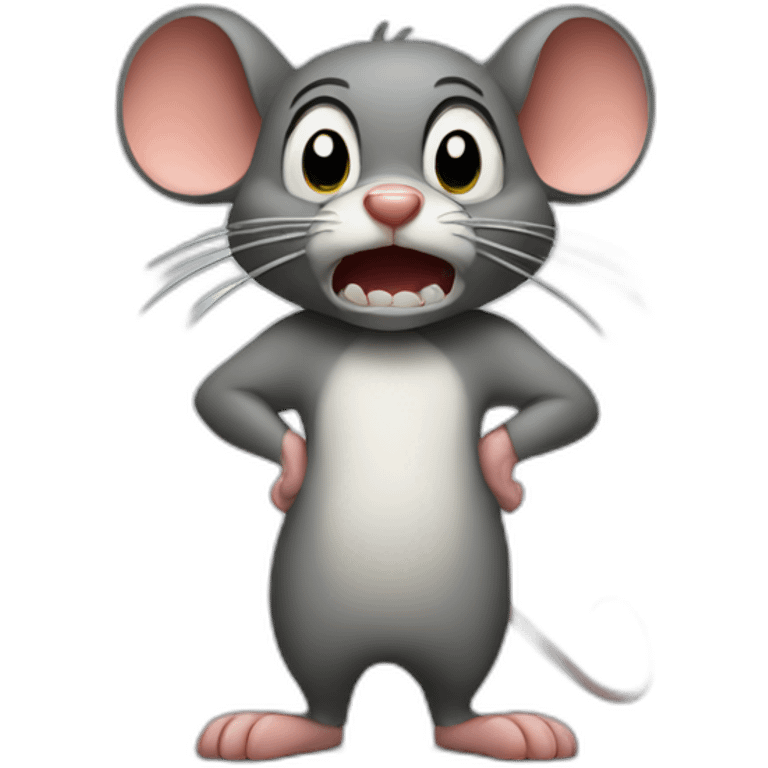 a angry mouse emoji