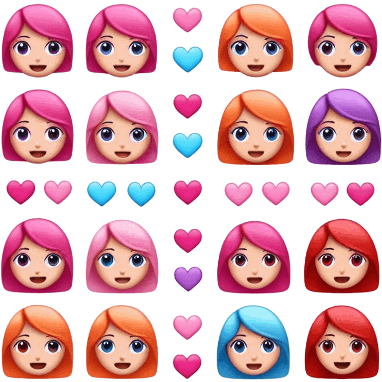 Girly emojis  emoji